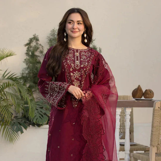 3PC Lawn Embroidered Suit