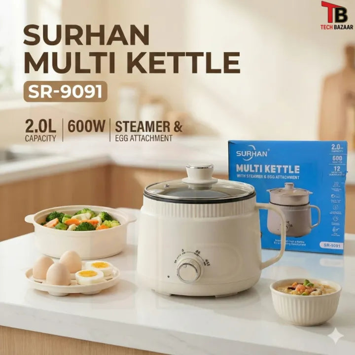 Electric Cooker - Electric Stove - Electric Hot Pot, 1.5L Non-stick Ramen Cooker