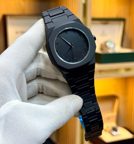 Black Arabic Aura Watch For Men Stylish Aura Watch