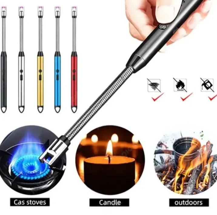 Electric Igniter Spark Lighter for Kitchen Cooking, With One Free Refiller For Stove Oven