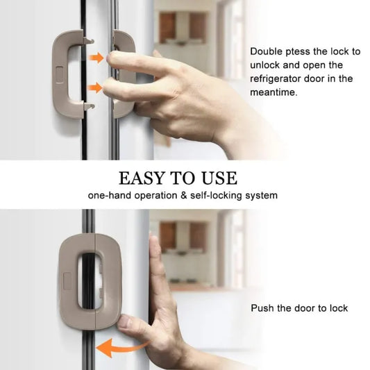 Freezer Door Lock